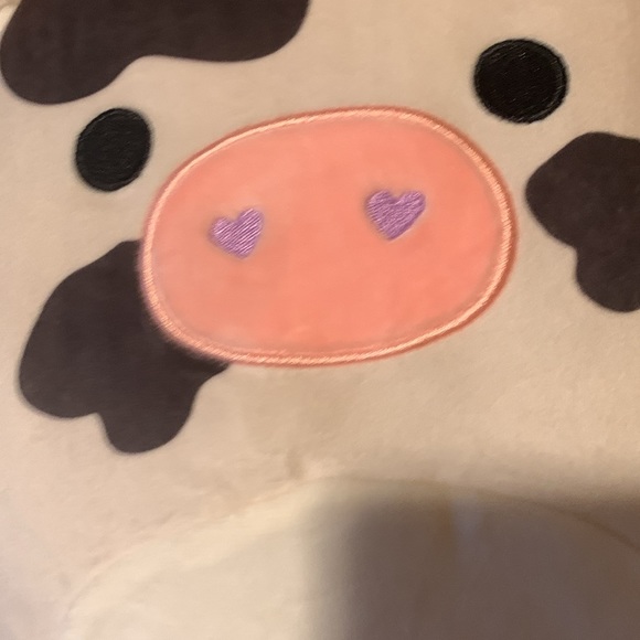 Colin the cow Purple Heart nose squishmallow NWT - Picture 2 of 6